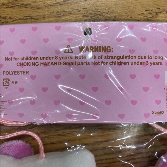 Hello Kitty Swing Plush with Pink and White Accents - Picture 3 of 3